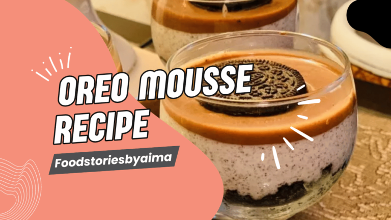 Easy and Quick Oreo Mousse Recipe